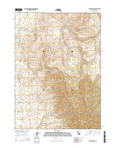 Indian Springs 2017 topographic map thumbnail