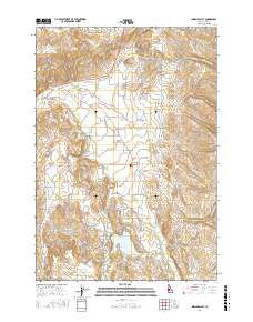 Indian Valley 2017 topographic map thumbnail