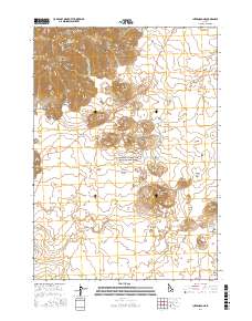 Inferno Cone 2017 topographic map thumbnail