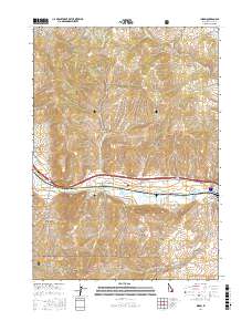Inkom 2017 topographic map thumbnail