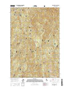 Iron Mountain 2017 topographic map thumbnail