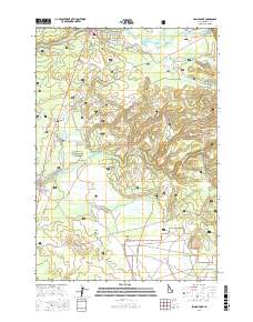 Island Park 2017 topographic map thumbnail