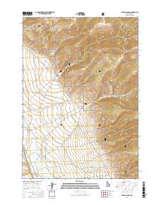Italian Canyon 2017 topographic map thumbnail