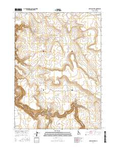 Jarvis Pasture 2017 topographic map thumbnail