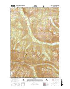 Jeanette Mountain 2017 topographic map thumbnail