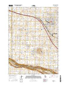 Jerome 2017 topographic map thumbnail