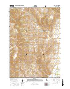Jerry Peak 2017 topographic map thumbnail