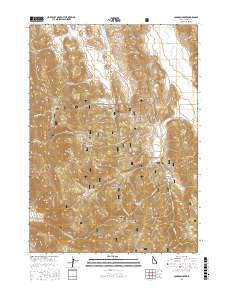 Johnson Creek 2017 topographic map thumbnail