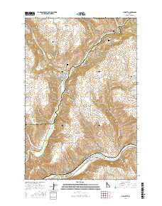 Juliaetta 2017 topographic map thumbnail