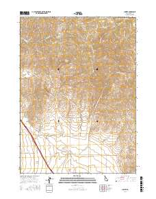 Juniper 2017 topographic map thumbnail