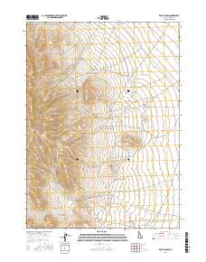 Kane Canyon 2017 topographic map thumbnail
