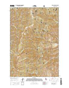 Kessler Creek 2017 topographic map thumbnail