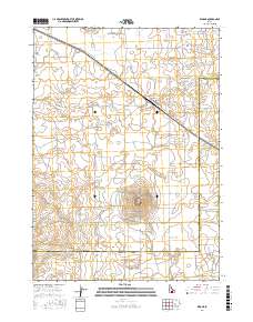 Kimama 2017 topographic map thumbnail