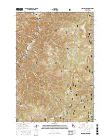 Kirkwood Creek 2017 topographic map thumbnail