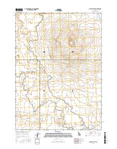 Laidlaw Butte 2017 topographic map thumbnail