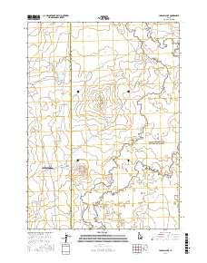 Laidlaw Lake 2017 topographic map thumbnail