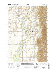 Lake Fork 2017 topographic map thumbnail