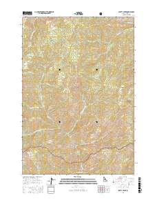 Safety Creek 2017 topographic map thumbnail
