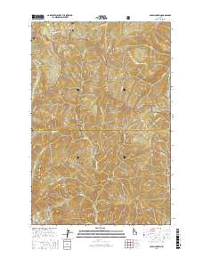 Pole Mountain 2017 topographic map thumbnail