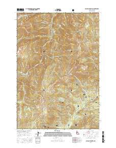 Pollock Mountain 2017 topographic map thumbnail