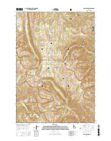 Pony Meadows 2017 topographic map thumbnail