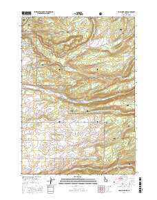 Porcupine Lake 2017 topographic map thumbnail