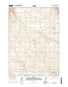 Pot Hole Butte 2017 topographic map thumbnail