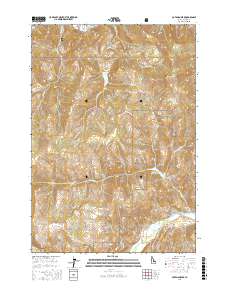 Potaman Peak 2017 topographic map thumbnail