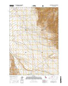 Powderhorn Gulch 2017 topographic map thumbnail
