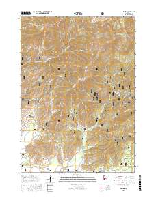 Prairie 2017 topographic map thumbnail