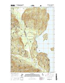 Priest Lake SW 2017 topographic map thumbnail