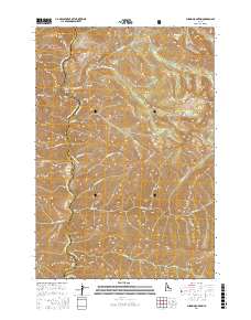 Puddin Mountain 2017 topographic map thumbnail