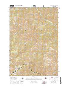 Pungo Mountain 2017 topographic map thumbnail