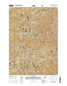 Rabbit Creek Summit 2017 topographic map thumbnail