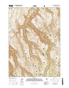 Rams Horn Ridge 2017 topographic map thumbnail