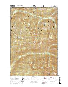 Ranger Peak 2017 topographic map thumbnail