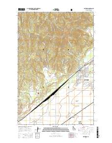 Rathdrum 2017 topographic map thumbnail