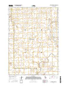 Rattlesnake Butte 2017 topographic map thumbnail