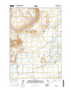 Rays Lake 2017 topographic map thumbnail
