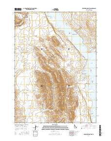 Reservoir Mountain 2017 topographic map thumbnail