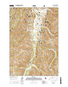 Rice Peak 2017 topographic map thumbnail