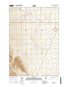 Richard Butte 2017 topographic map thumbnail