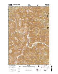 Riggins 2017 topographic map thumbnail