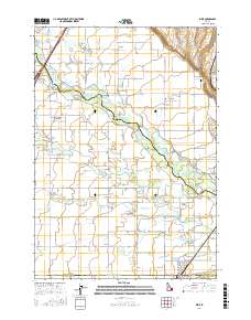 Ririe 2017 topographic map thumbnail