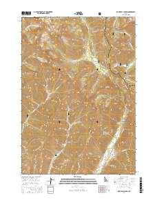 Rock Roll Canyon 2017 topographic map thumbnail