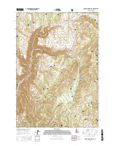 Rocky Comfort Flat 2017 topographic map thumbnail