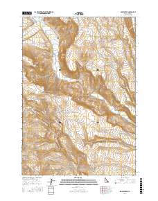 Rocky Creek 2017 topographic map thumbnail