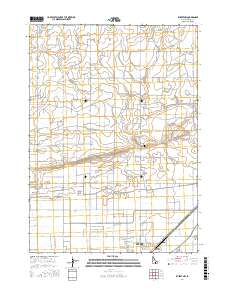 Rupert NW 2017 topographic map thumbnail