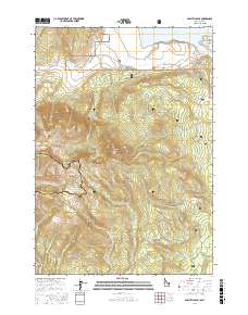 Sawtell Peak 2017 topographic map thumbnail