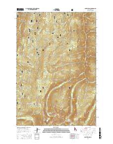 Sawyer Ridge 2017 topographic map thumbnail